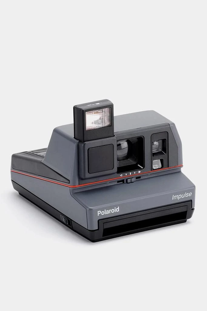 商品Polaroid|Vintage Polaroid Grey Impulse 600 Instant Camera Refurbished by Retrospekt,价格¥1075,第1张图片
