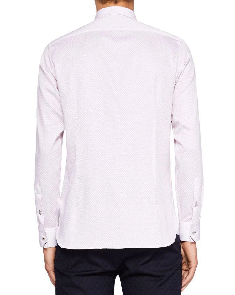 商品Ted Baker London|Senne Geo Print Regular Fit Button-Down Shirt,价格¥571,第2张图片详细描述