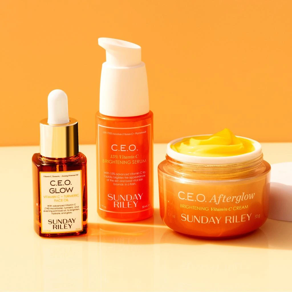 商品Sunday Riley|Sunday Riley C.E.O. Glow Vitamin C Turmeric Face Oil,价格¥334,第5张图片详细描述