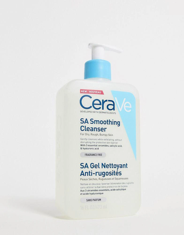 商品CeraVe|CeraVe SA Smoothing Cleanser for Dry, Rough, Bumpy Skin 473ml,价格¥226,第3张图片详细描述