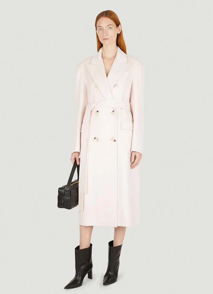商品Max Mara|Belted Double Breasted Coat,价格¥8758,第2张图片详细描述