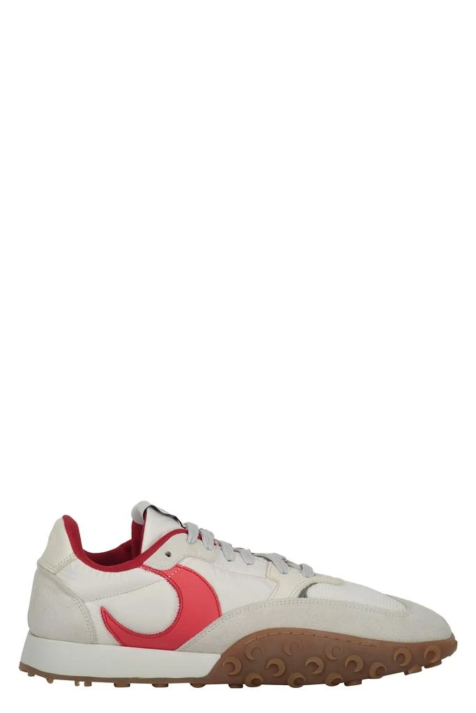 商品MARINE SERRE|Leather And Suede Inserts Sneakers,价格¥2876,第1张图片