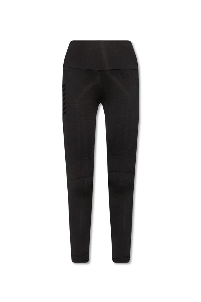 商品Emporio Armani|Ea7 Emporio Armani High-Waist Side Stripe Detailed Leggings,价格¥302,第1张图片