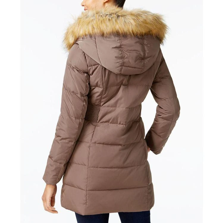 商品Ivanka Trump|Faux-Fur-Trim Hooded Down Puffer Coat,价格¥1421,第2张图片详细描述