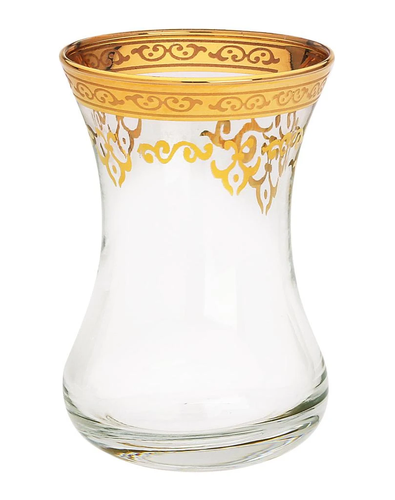 商品Classic Touch Decor|Set of 6 Tea Cups with Gold Design,价格¥630,第1张图片
