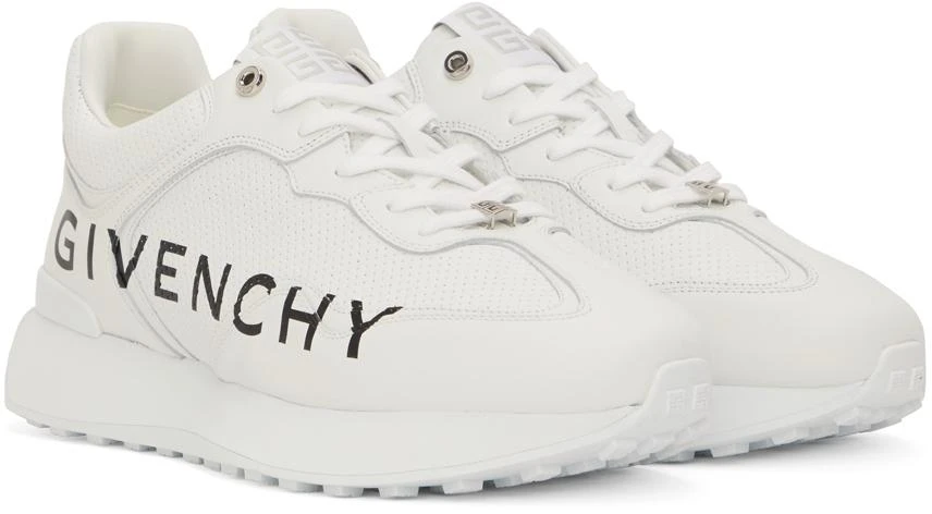 商品Givenchy|White Leather Sneakers,价格¥2879,第4张图片详细描述