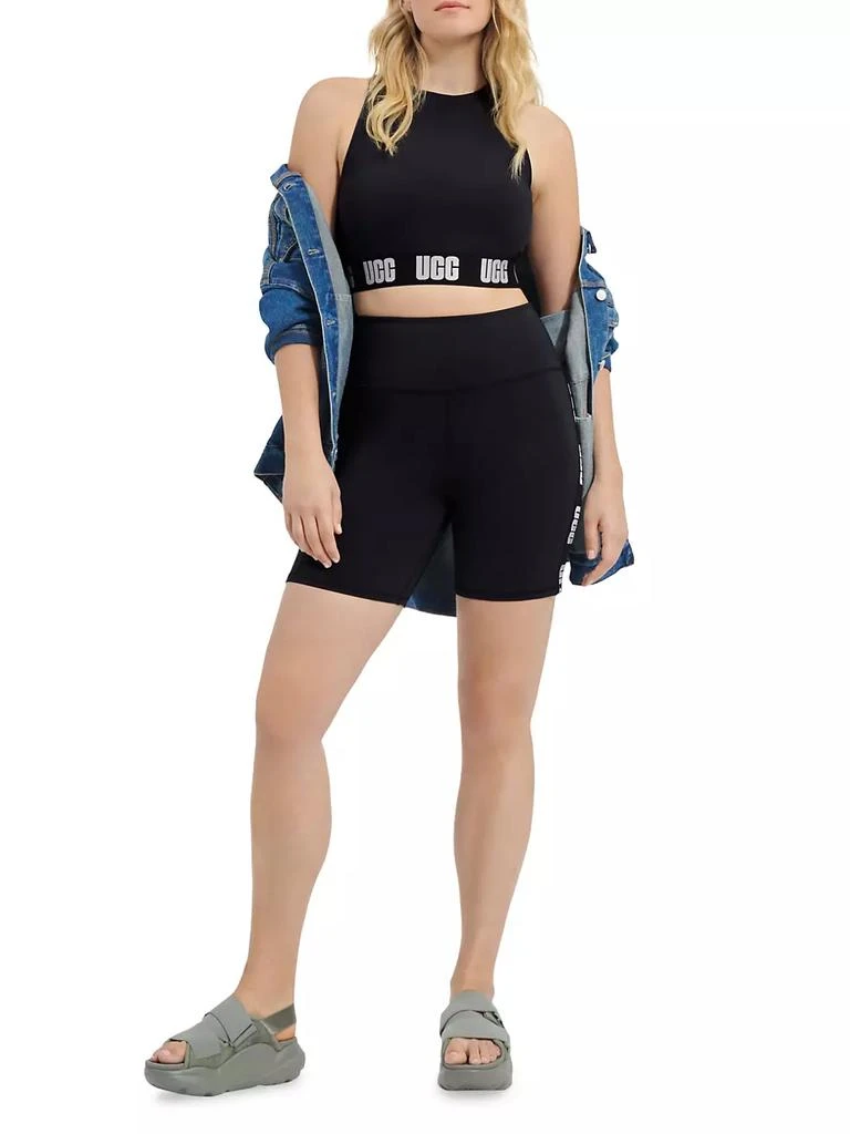 商品UGG|Hayliegh Logo Biker Shorts,价格¥191,第2张图片详细描述