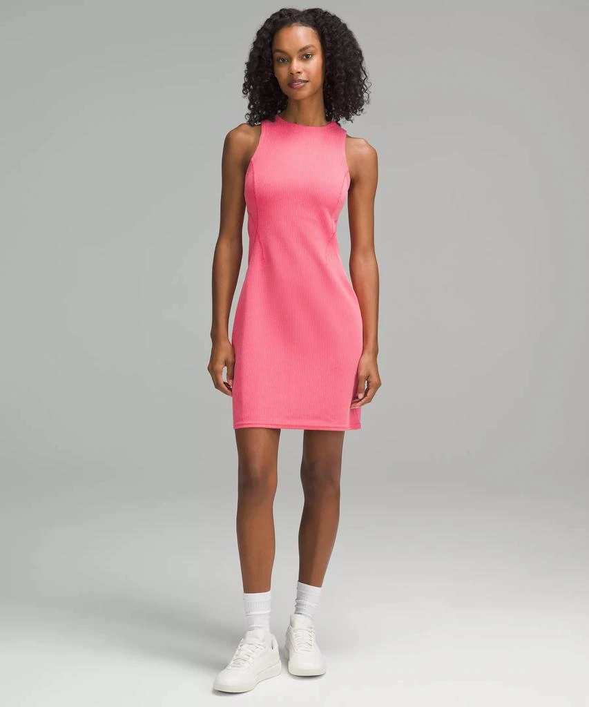 商品Lululemon|Ribbed Softstreme Slim-Fit Tank Dress,价格¥610,第5张图片详细描述