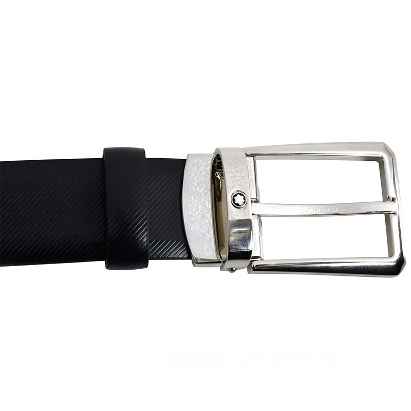 MONT BLANC 黑色男士腰带 123897 商品