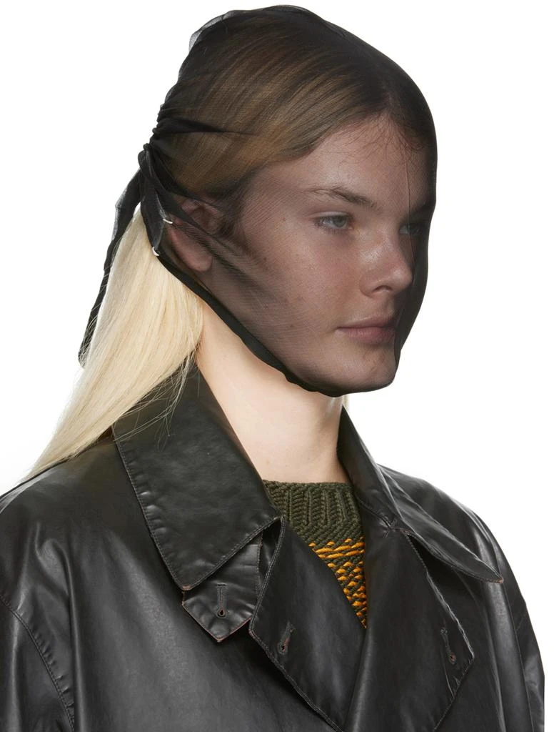 商品MAISON MARGIELA|Black Georgette Mask,价格¥1025,第2张图片详细描述