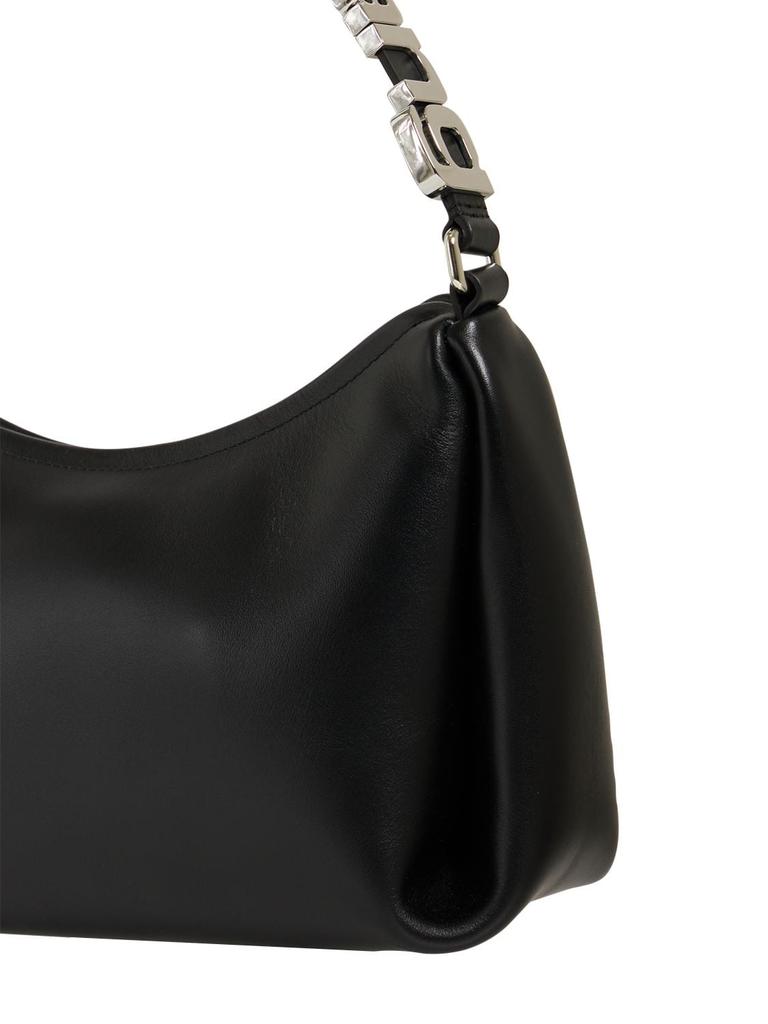 Medium Marquess Leather Hobo Bag商品第4张图片规格展示