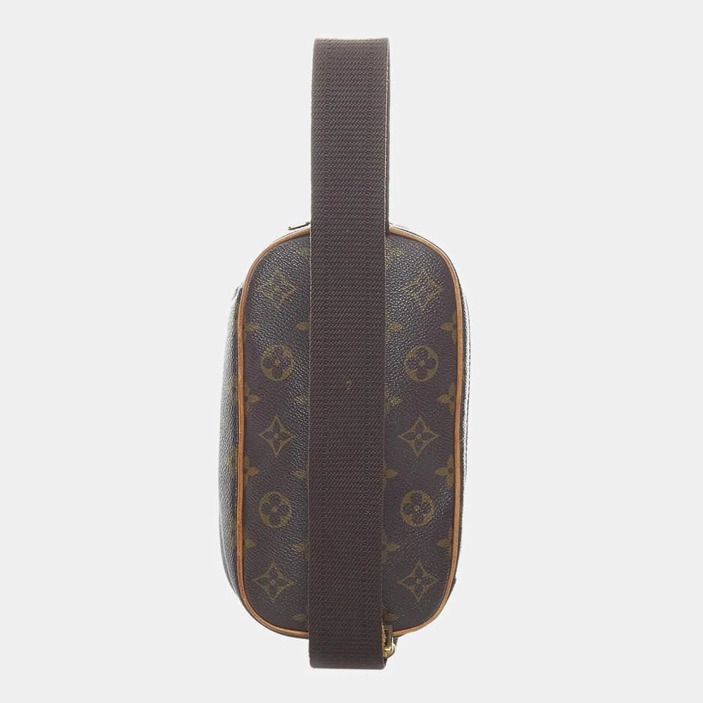 商品[二手商品] Louis Vuitton|Louis Vuitton Brown Monogram Gange Pochette,价格¥6511,第3张图片详细描述