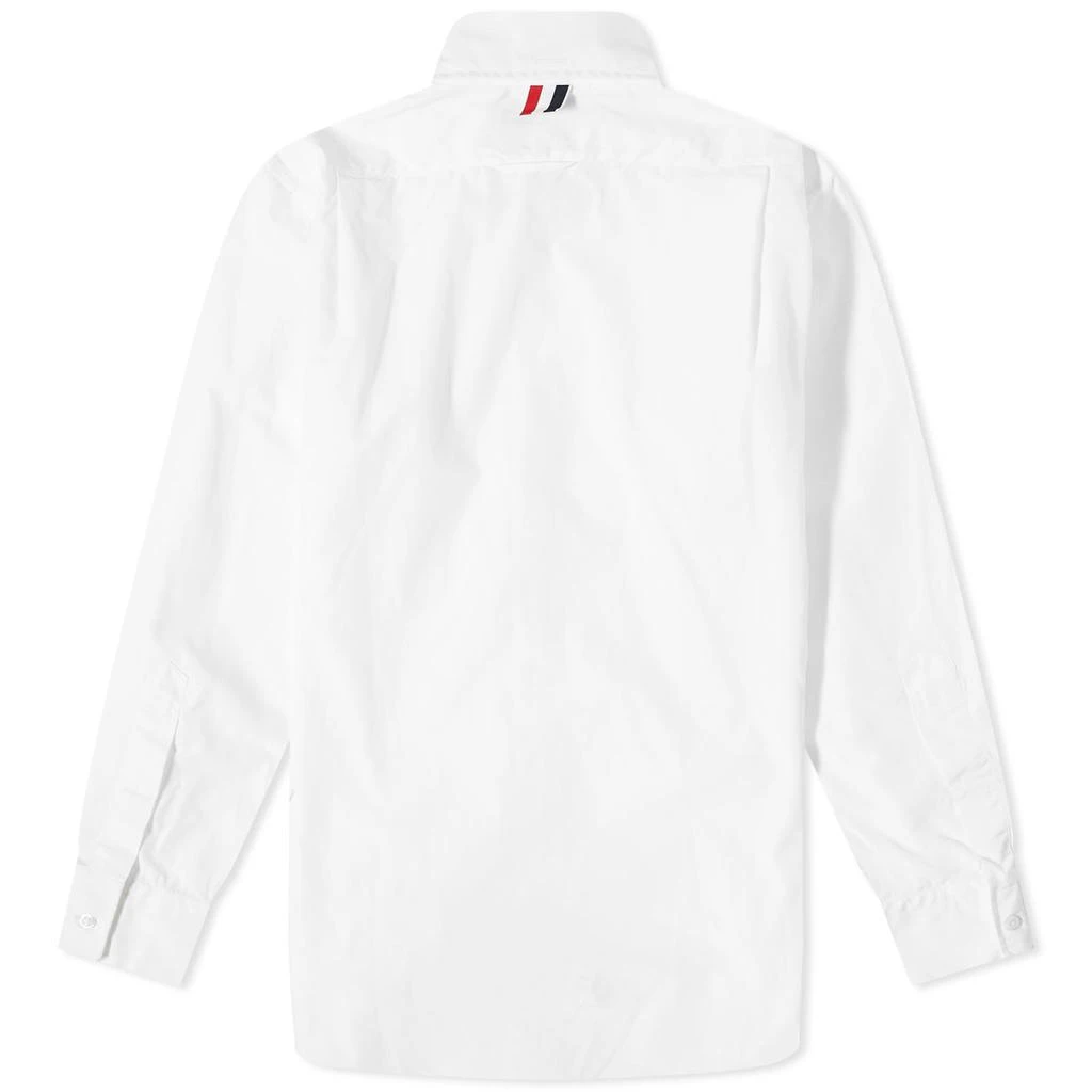 商品Thom Browne|Thom Browne Grosgrain Placket Solid Poplin Shirt,价格¥2043,第2张图片详细描述