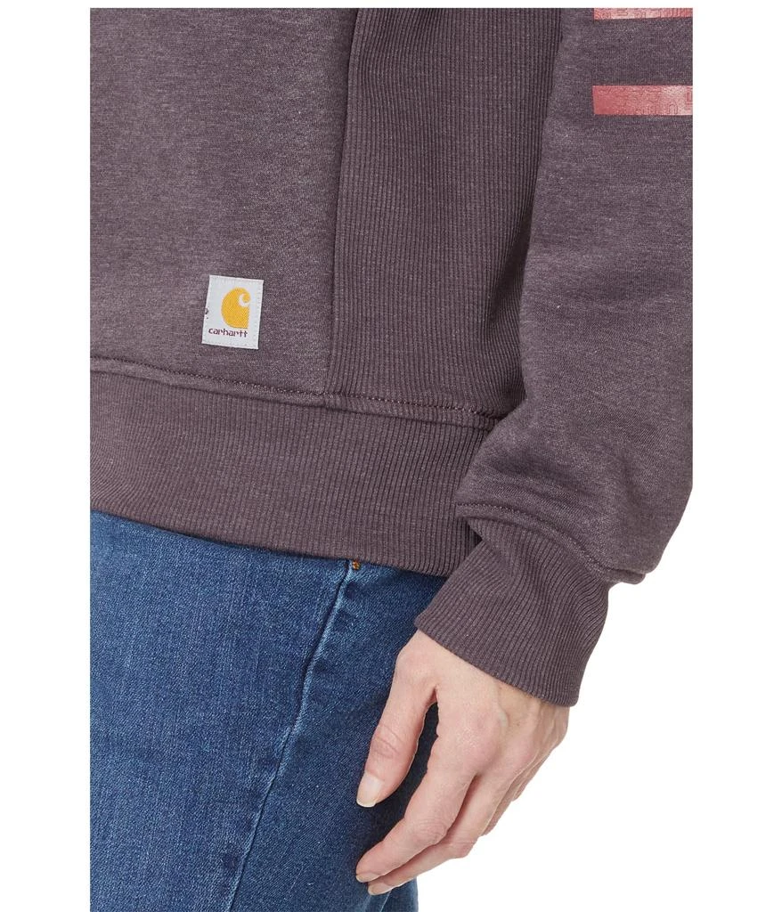 商品Carhartt|Relaxed Fit Midweight Crew Neck Block Logo Sleeve Graphic Sweatshirt,价格¥388,第3张图片详细描述