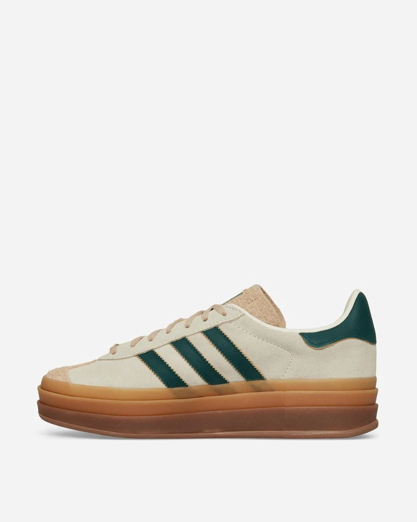 商品Adidas|Women's Gazelle Bold Sneakers Cream White / Collegiate Green,价格¥516,第4张图片详细描述