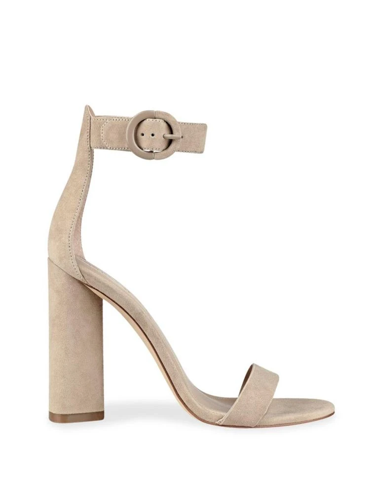 商品Kendall + Kylie|Giselle High-Heel Suede Ankle Strap Sandals,价格¥391,第5张图片详细描述