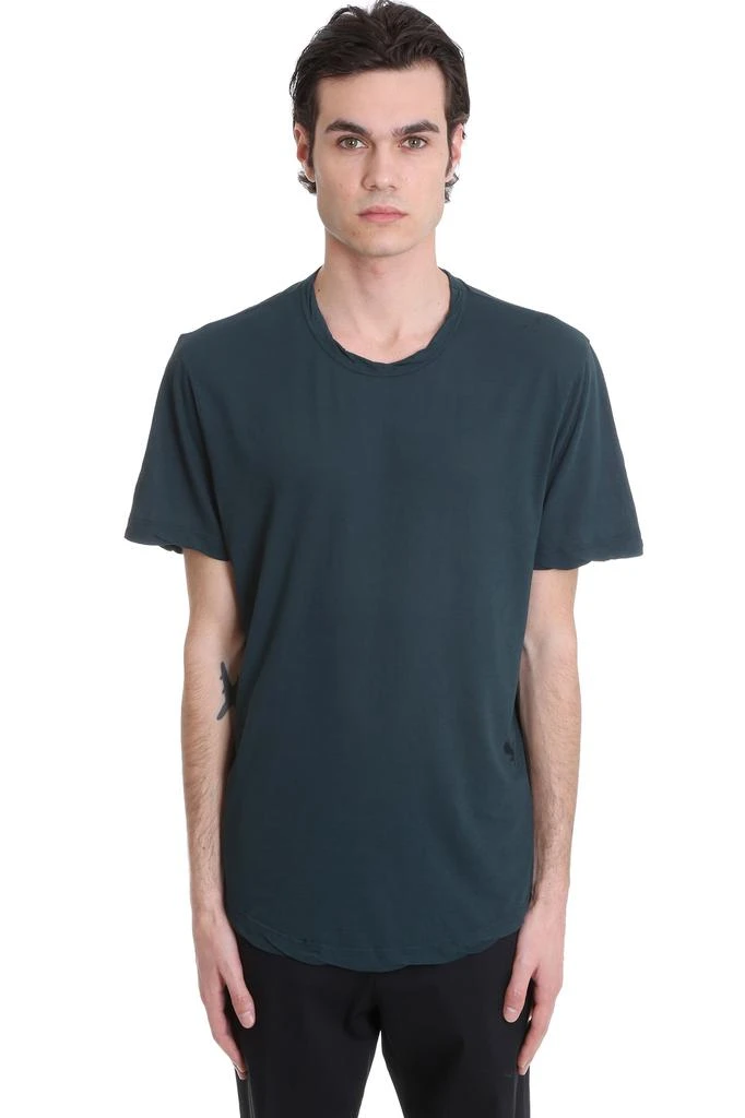 商品James Perse|James Perse T-shirt In Green Cotton,价格¥1528,第1张图片