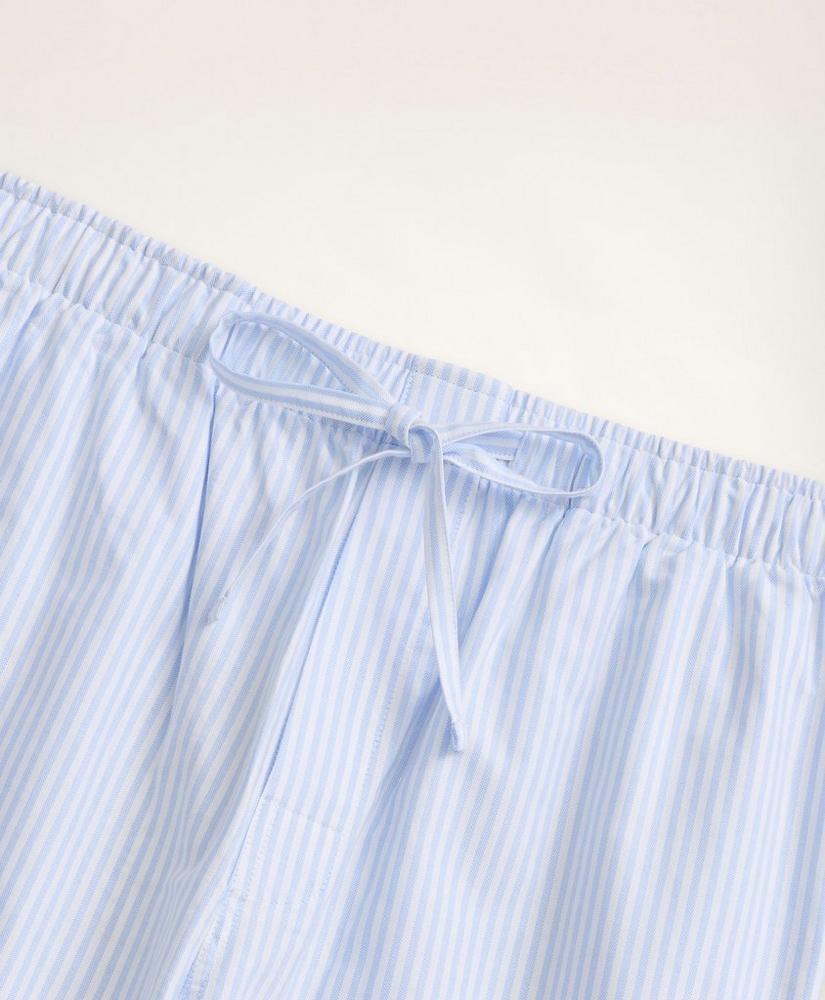 Cotton Oxford Stripe Lounge Pants商品第3张图片规格展示