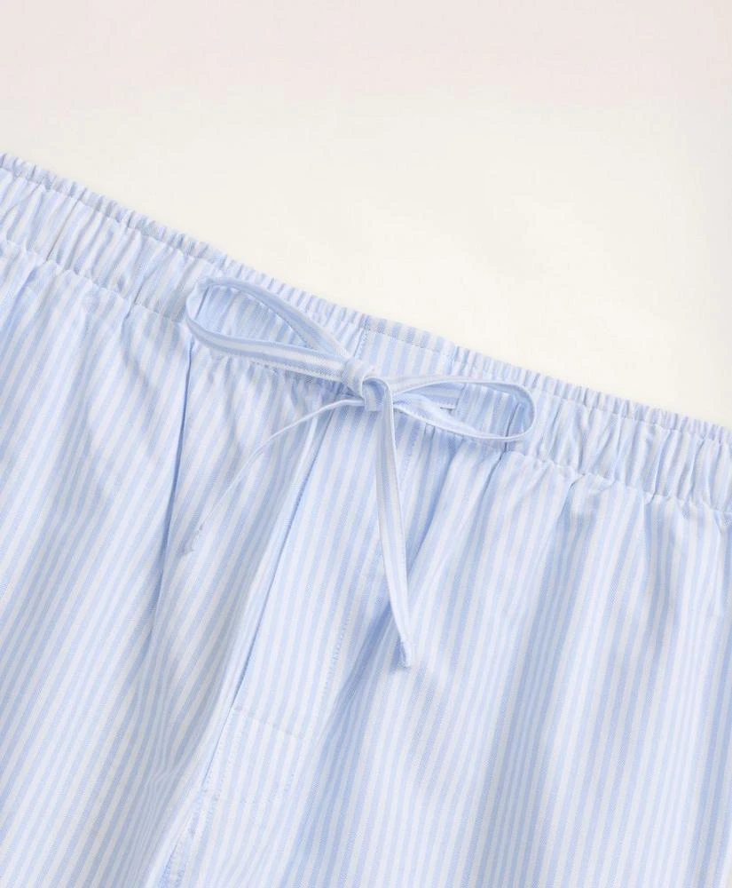 商品Brooks Brothers|Cotton Oxford Stripe Lounge Pants,价格¥247,第3张图片详细描述