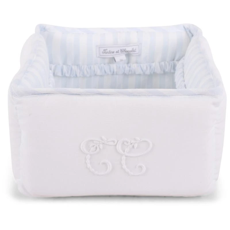 商品Tartine et Chocolat|Baby diapers box in white and blue,价格¥1040,第1张图片