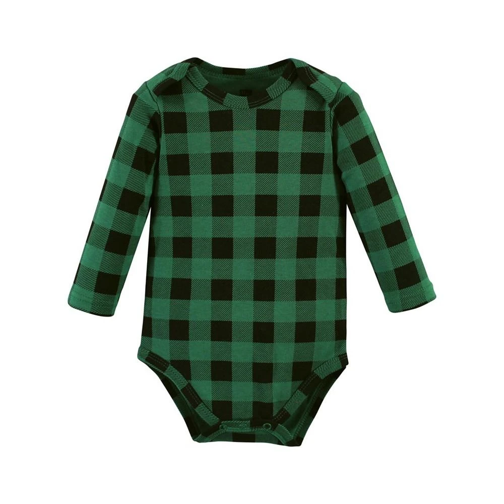 Baby Girls and Boys Cotton Long-Sleeve Bodysuits, Pack of 5 商品