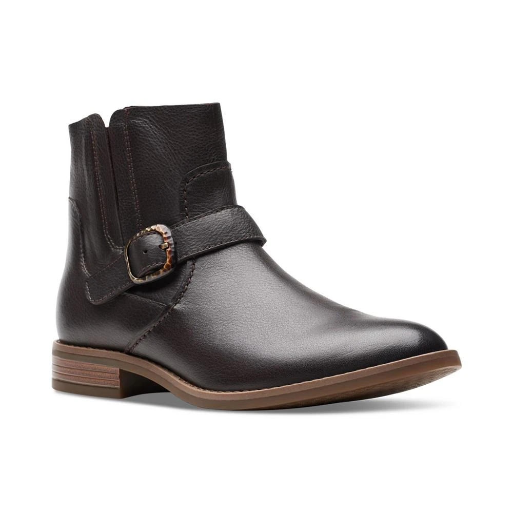 商品Clarks|Women's Camzin Loop Buckled Booties,价格¥213,第1张图片