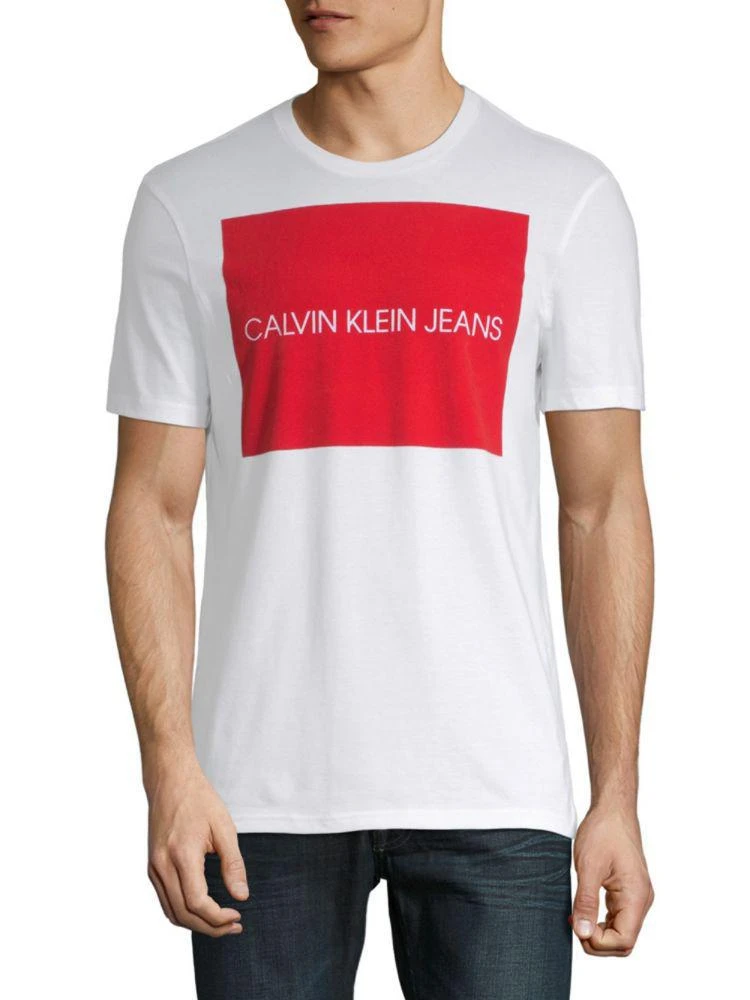 商品Calvin Klein|Cotton Logo Tee,价格¥158,第1张图片