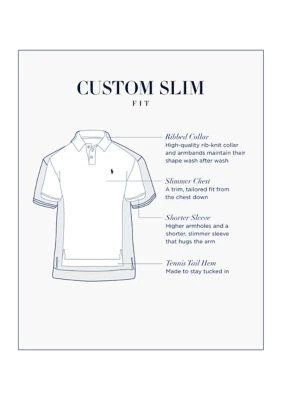 商品Ralph Lauren|Ralph Lauren Custom Slim Fit Mesh Polo,价格¥835,第5张图片详细描述