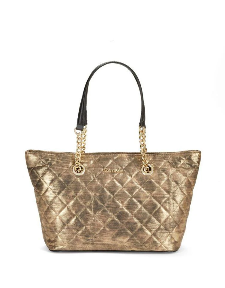 商品Calvin Klein|Quilted Faux Leather Handbag,价格¥312,第1张图片