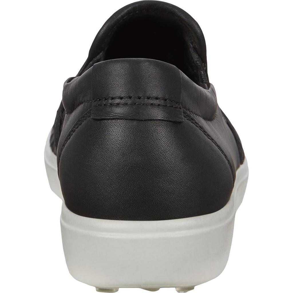 商品ECCO|ECCO Womens Soft 7 Leather Low Top Slip-On Sneakers,价格¥682,第3张图片详细描述