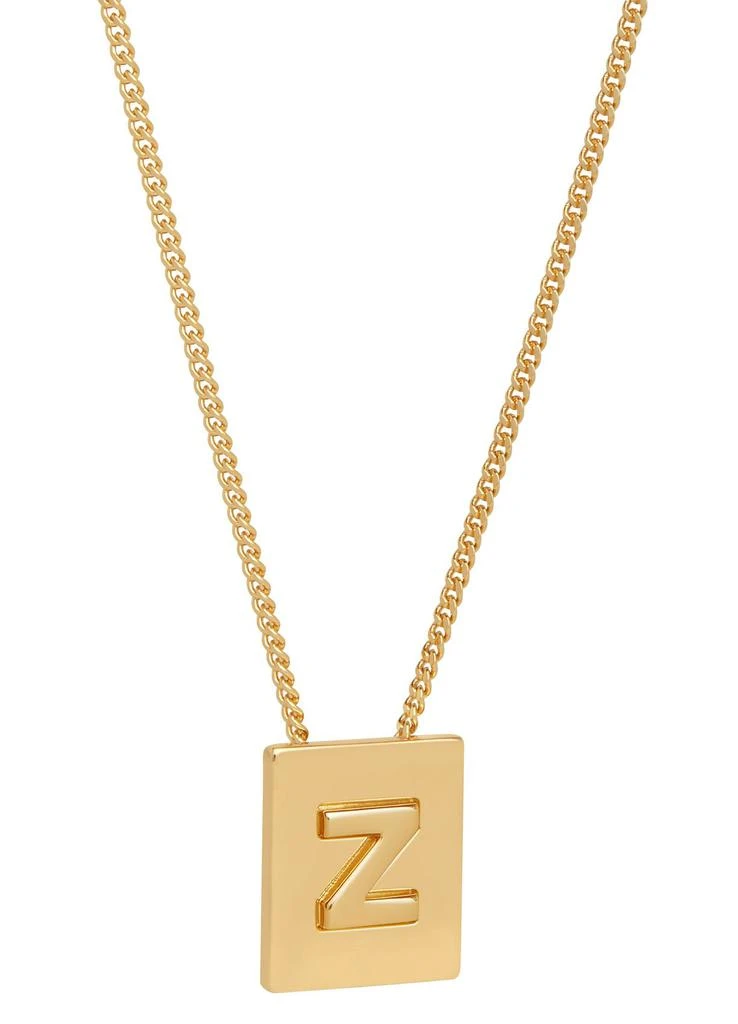 商品Celine|Alphabet金色饰面字母Z黄铜项链,价格¥3739,第1张图片