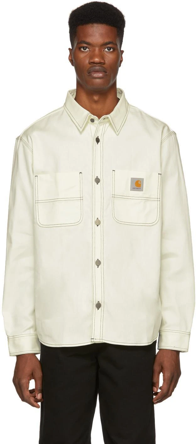 商品Carhartt WIP|White Chalk Shirt,价格¥857,第1张图片