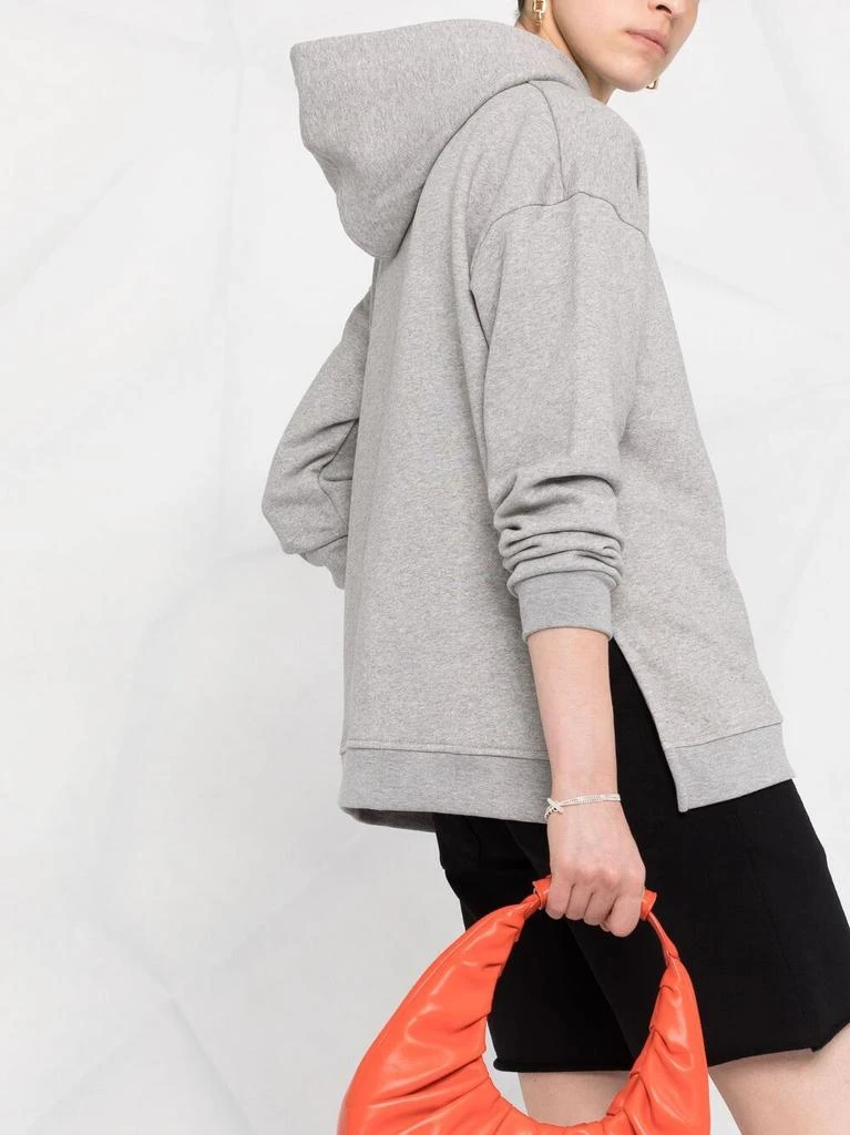 商品Ganni|GANNI - Logo Organic Cotton Hoodie,价格¥1222,第3张图片详细描述