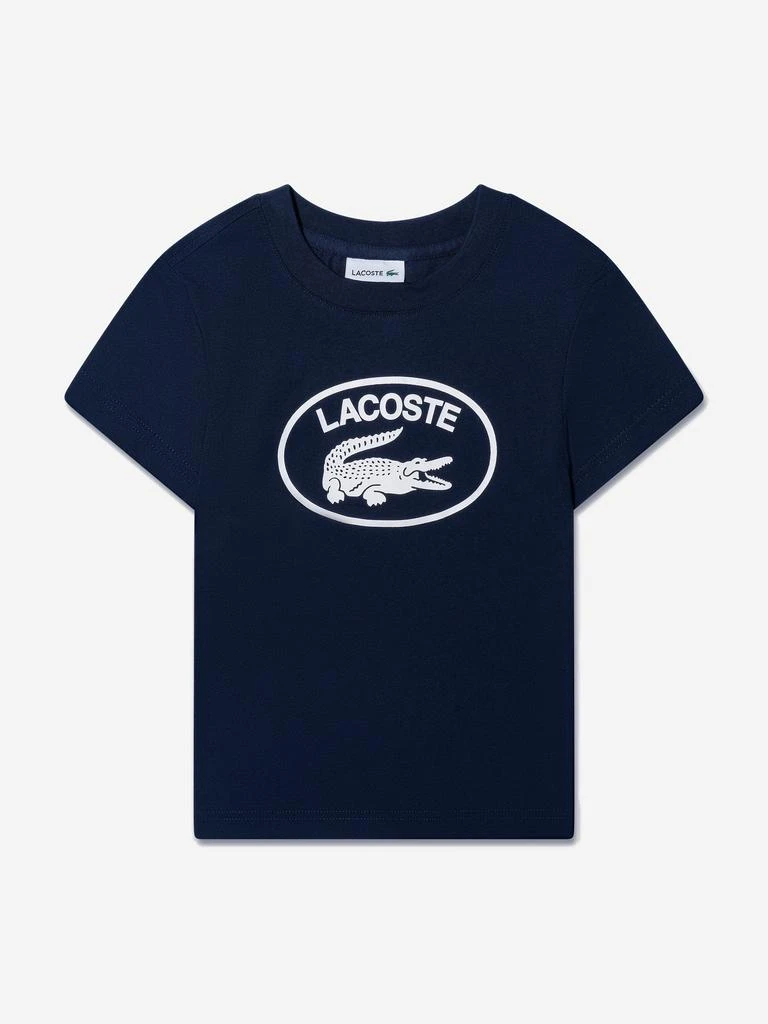 商品Lacoste|Lacoste Boys Large Croc T-Shirt,价格¥301,第1张图片