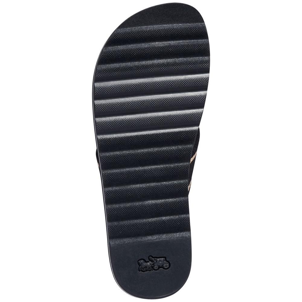 商品Coach|Women's Zoe Thong Flip-Flop Sandals,价格¥333,第7张图片详细描述