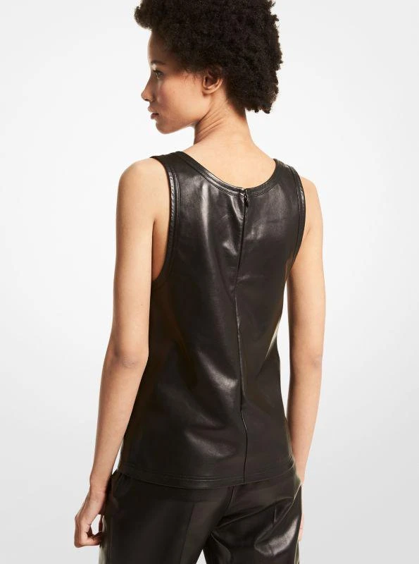 商品Michael Kors|Plongé Leather Tank Top,价格¥3351,第2张图片详细描述