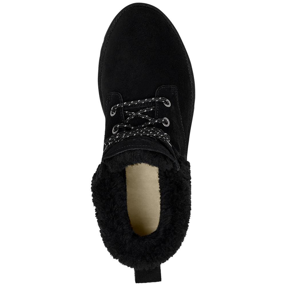 商品UGG|Women's Romely Heritage Lace-Up Plush-Cuff Boots,价格¥1179,第6张图片详细描述