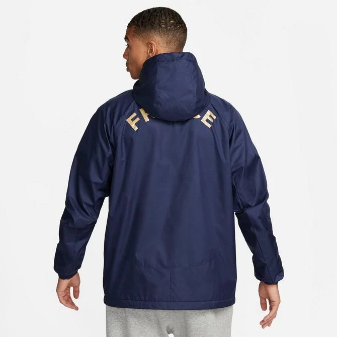 商品NIKE|Men's Nike France Strike Dri-FIT Hooded Soccer Jacket,价格¥1188,第2张图片详细描述