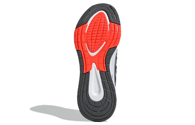 商品[国内直发] Adidas|adidas  EQ21 Run 舒适 织物 低帮跑步鞋 男款 白黑橙,价格¥340,第7张图片详细描述