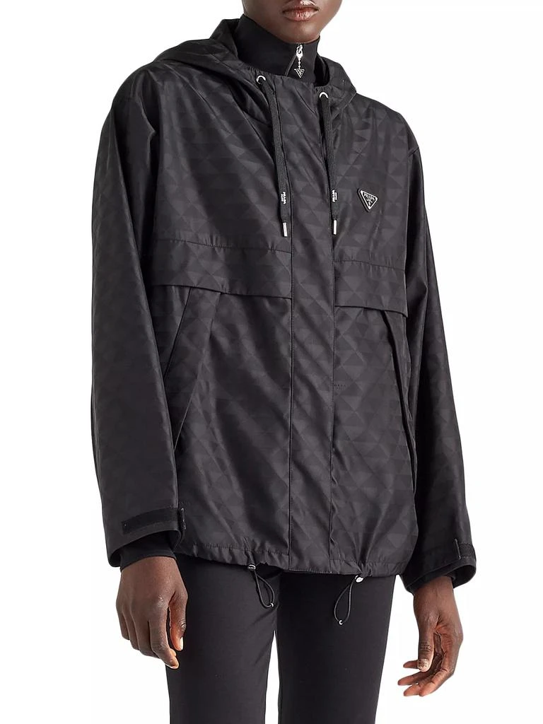 商品Prada|Printed Nylon Blouson Jacket,价格¥28054,第2张图片详细描述