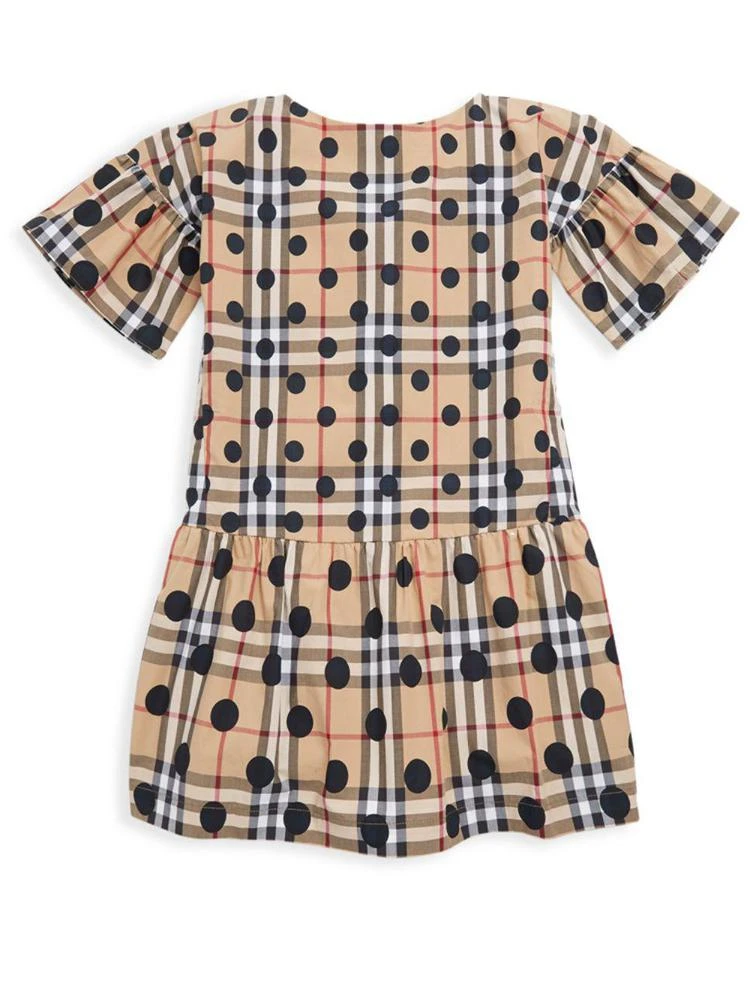 商品Burberry|小女童/大女童Anabella半袖连衣裙,价格¥884,第1张图片