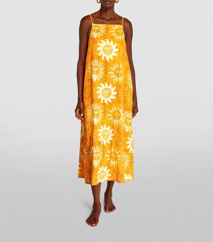 商品Desmond & Dempsey|Sol Print Nightdress,价格¥1242,第2张图片详细描述