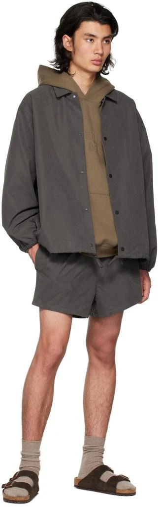 商品Essentials|Gray Cotton Shorts,价格¥506,第4张图片详细描述