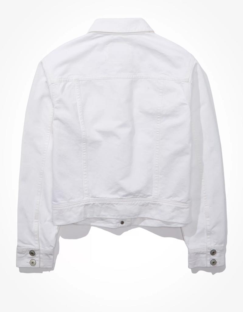 AE Classic White Denim Jacket商品第5张图片规格展示