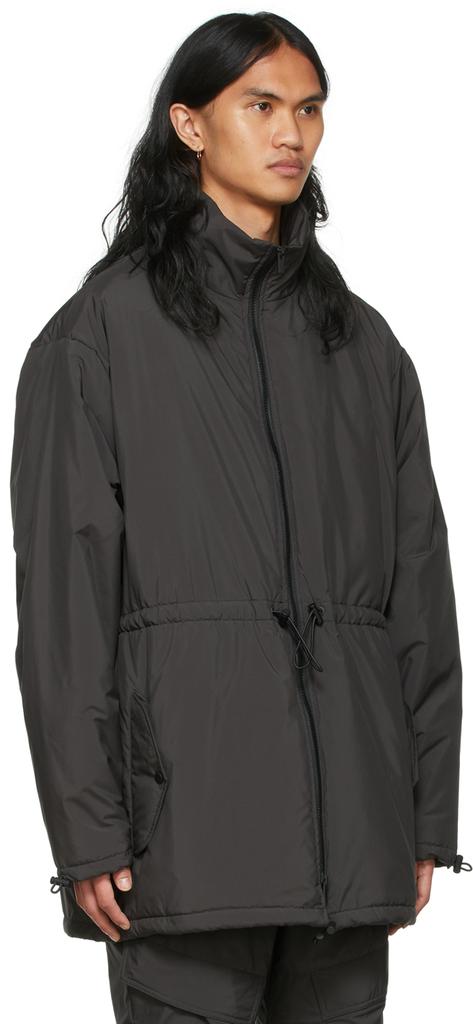 Black Polyester Jacket商品第2张图片规格展示