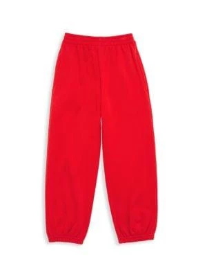 商品Balenciaga|Little Boy's & Boy's Fleece Joggers,价格¥404,第1张图片