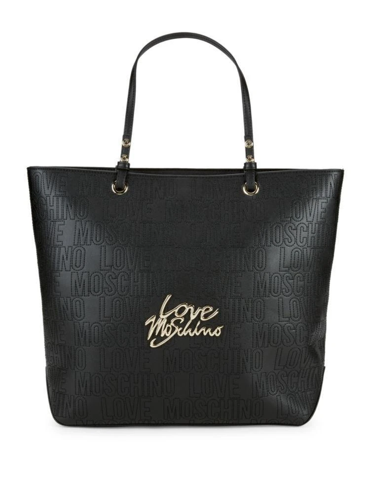 商品Moschino|Embossed Tote,价格¥944,第1张图片