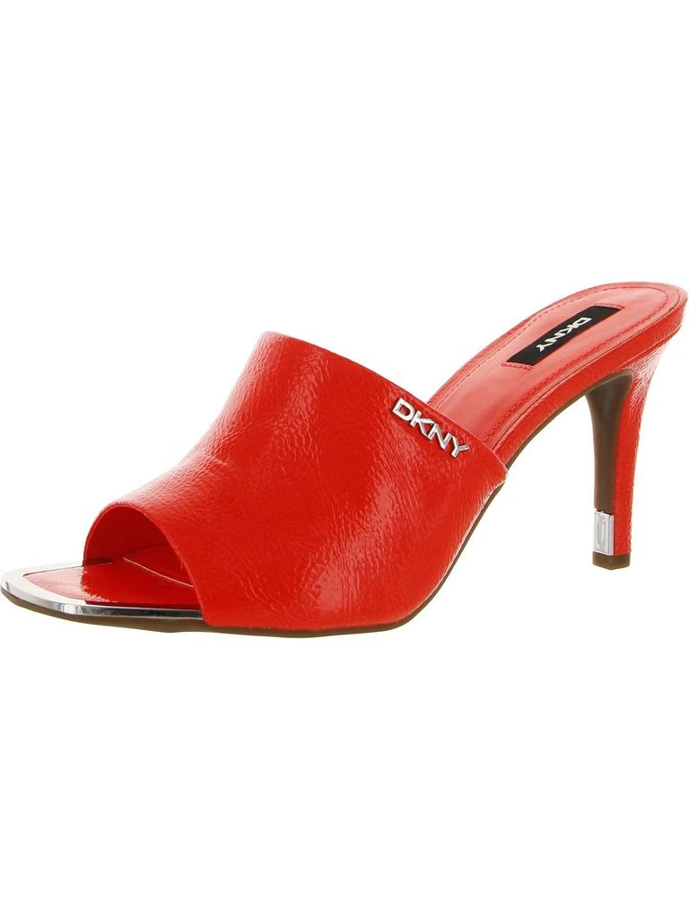 商品DKNY|Bronx Womens Patent Dressy Mule Sandals,价格¥310,第2张图片详细描述