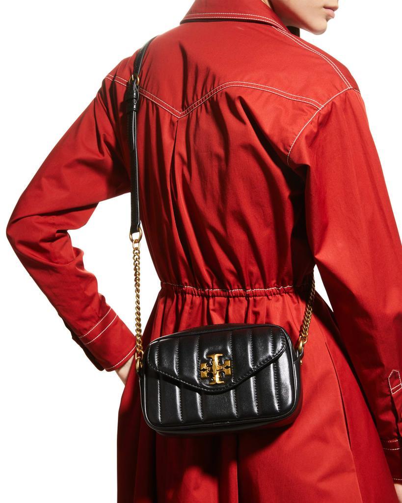 [Tory Burch]汤丽·柏琦Tory Burch托里伯奇女士斜挎包Kira Mini Quilted Camera Crossbody