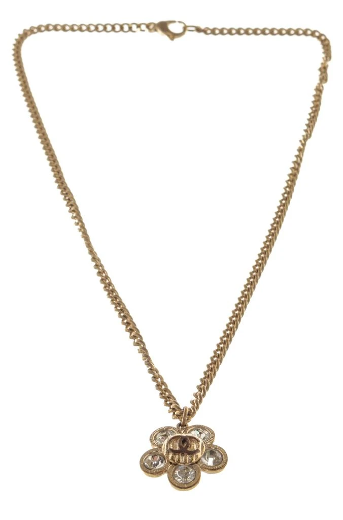 商品[二手商品] Chanel|Chanel Gold Flower Necklace,价格¥8796,第1张图片